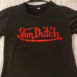 Von Dutch Crop Tee